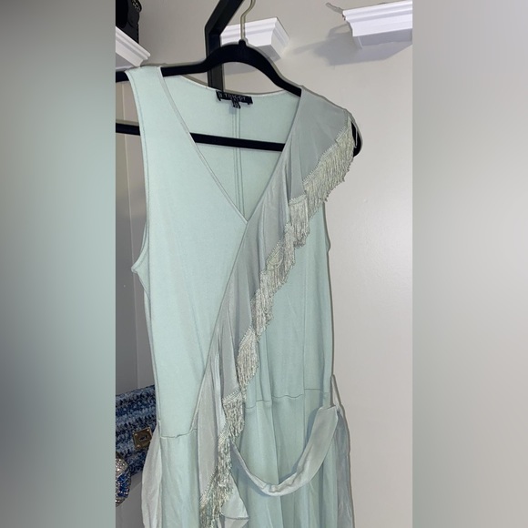 Tricot Chic Green Dress - Picture 3 of 9